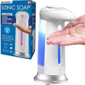 Bell + Howell Sonic Soap Automatic Hand Sanitizer/